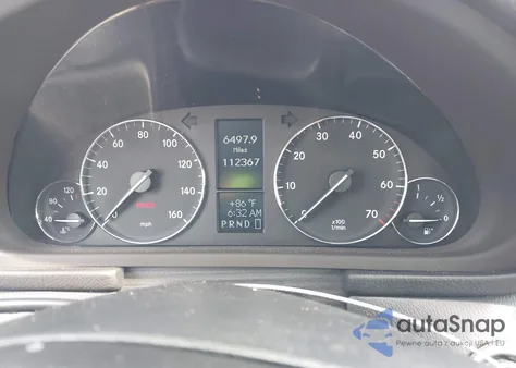 2006 Mercedes-Benz C 280 Luxury 4Matic из США, поврежденный, VIN WDBRF92H66F782113